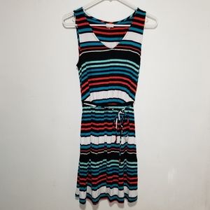 Striped Mini Maxi Dress